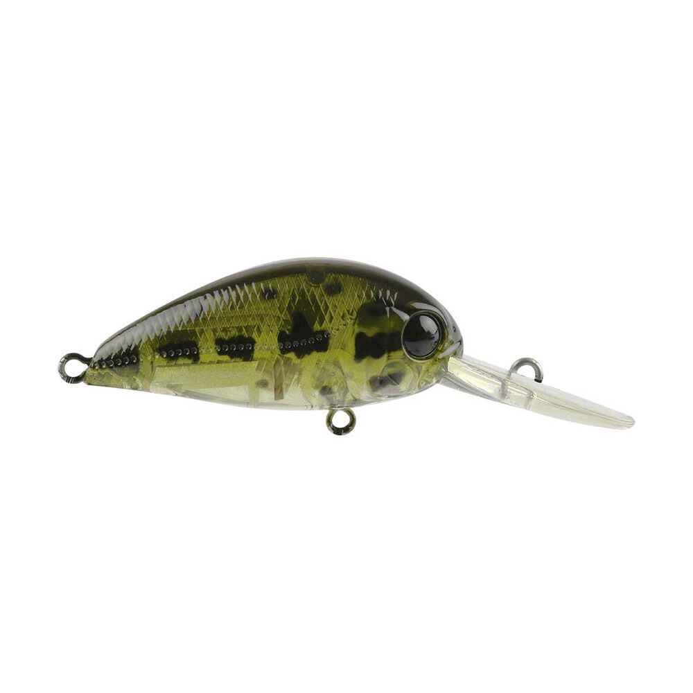 Atomic Hardz Crank Deep Hard Body Lure 38mm Ghost Green Shad